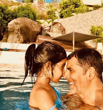 अक्षयच्या 6 वर्षीय मुलीचा वर्कआऊट व्हिडीओ व्हायरल