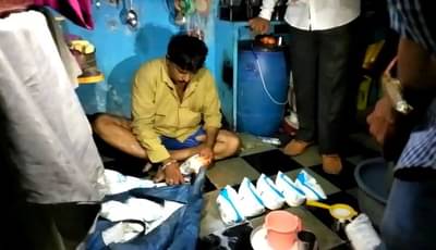 दुधात भेसळ करुन पिशवी मेणबत्तीने सील, रॅकेटचा पर्दफाश