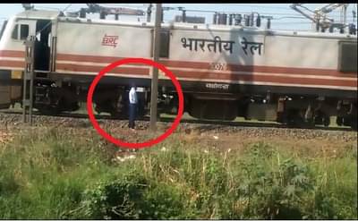 मोटरमनला सू आली, भारतीय रेल्वे मध्येच थांबली