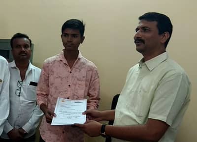 पहिलं मराठा जात प्रमाणपत्र वितरित