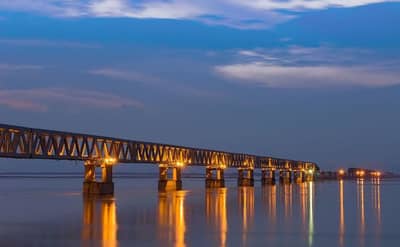 देशातील सर्वात लांब पूल, ट्रेन आणि कार एकाचवेळी धावणार