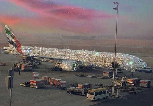 खरंच विमानाला हिऱ्यांचा साज? खरंच विमानाला हिऱ्यांचा साज?