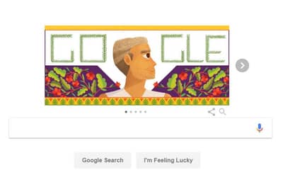 गूगलच्या होम पेजवर बाबा