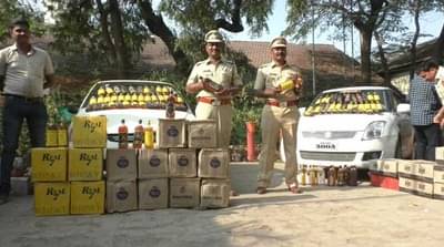 अहमदनगर महापालिका निवडणुकीत दारुचा महापूर