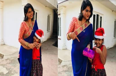 ...जेव्हा नेहा आई परीसाठी सॅण्टा होते