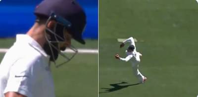 ख्वाजाने हवेत उडी मारुन झेल घेतला, विराटही पाहत राहिला!