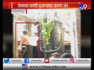 VIDEO: हनुमानाला हार घालताना कोसळला, पुजाऱ्याचा मृत्यू