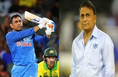 ‘कृपया धोनीला एकटं सोडा’, गावस्करांची विनंती