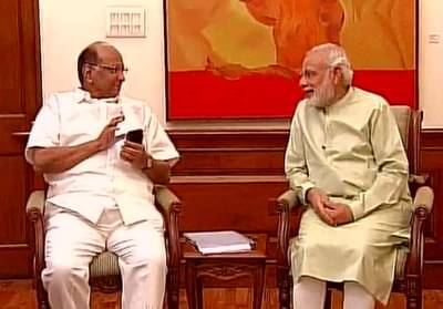 पवार-मोदी 45 मिनिटे भेट, शरद पवारांनी मोदींना दिलेलं पत्र जसंच्या तसं