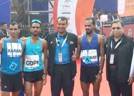 मुंबई पूर्ण मॅरेथॉन पुरुष गटात नितेंद्र सिंह रावत अव्वल