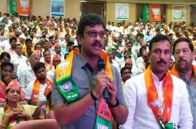 रासप आमदार राहुल कुल यांच्या गळ्यात भाजपचं उपरणं