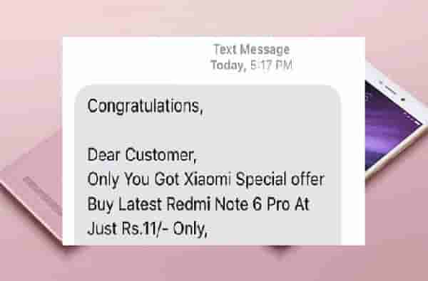 शाओमीचा रेडमी नोट 6 प्रो फक्त 11 रुपयात?