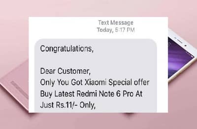 शाओमीचा रेडमी नोट 6 प्रो फक्त 11 रुपयात?