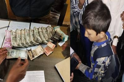 सात वर्षांच्या मुलाच्या बॅगमध्ये 7 लाखांच्या नोटा कुणाच्या? गूढ उकललं!