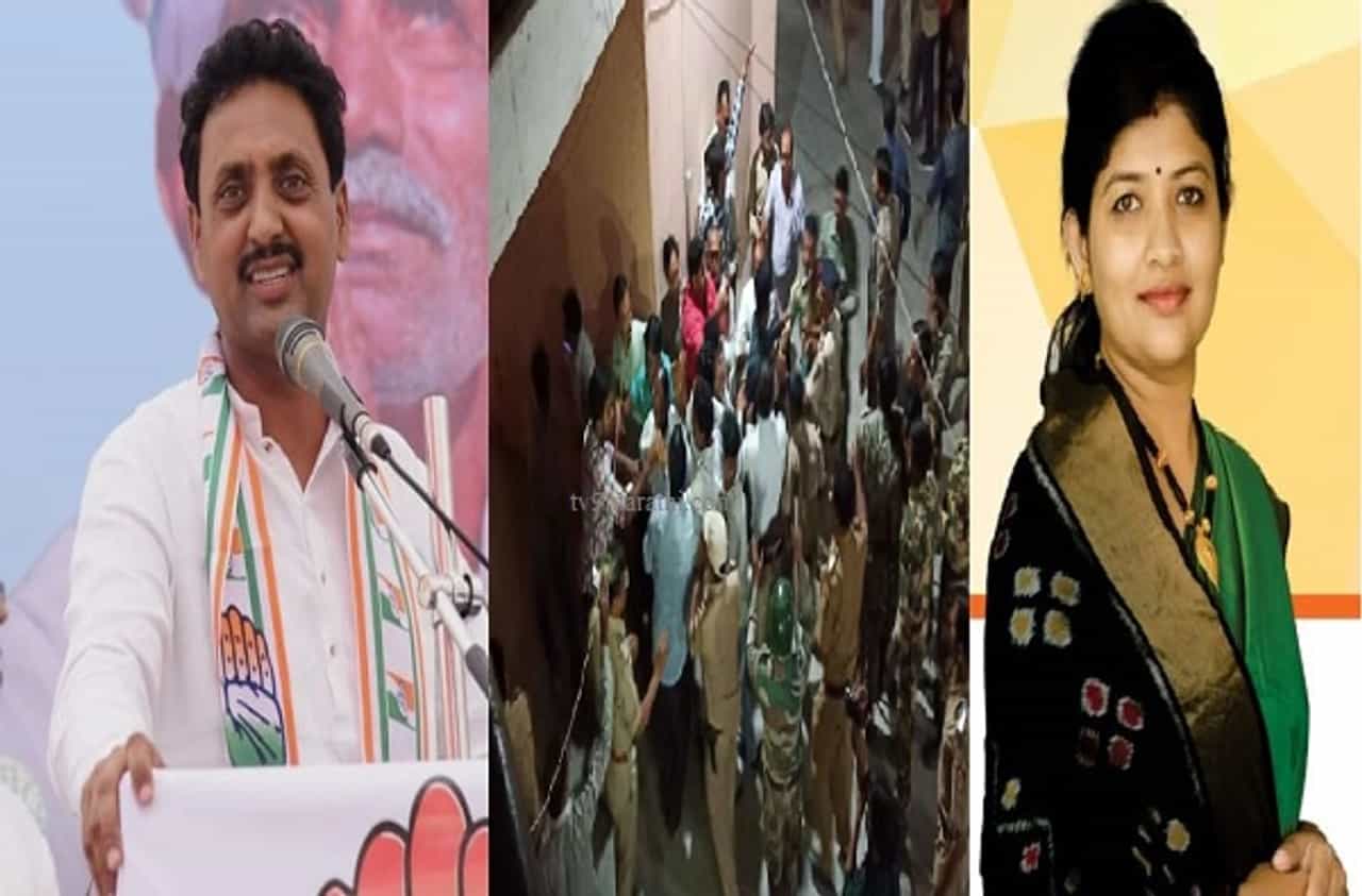 बुलडाण्यात आमदार राहुल बोंद्रे आणि श्वेता महालेंच्या कार्यकर्त्यांचा राडा