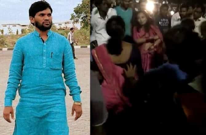 VIDEO : यवतमाळमधील भाजप आमदाराच्या दोन बायकांनी भर रस्त्यात झिंजा उपटल्या!