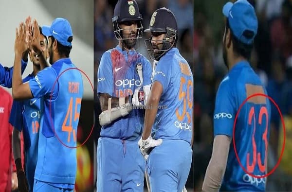 विसरभोळा रोहित आणि तीनपैकी 2 सामन्यात बदललेली जर्सी