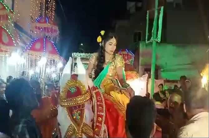 आलिया दारात अजब वरात, अनोखा विवाह सोहळा संपन्न