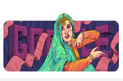 भारतीय सिनेसृष्टीच्या सौंदर्यवतीला गुगलकडून आदरांजली