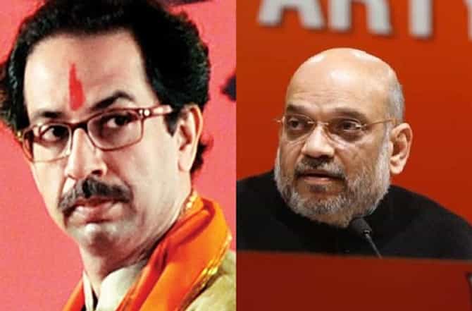 स्वबळ नरमलं! जागावाटपावर उद्धव ठाकरेंची अमित शाहांशी चर्चा