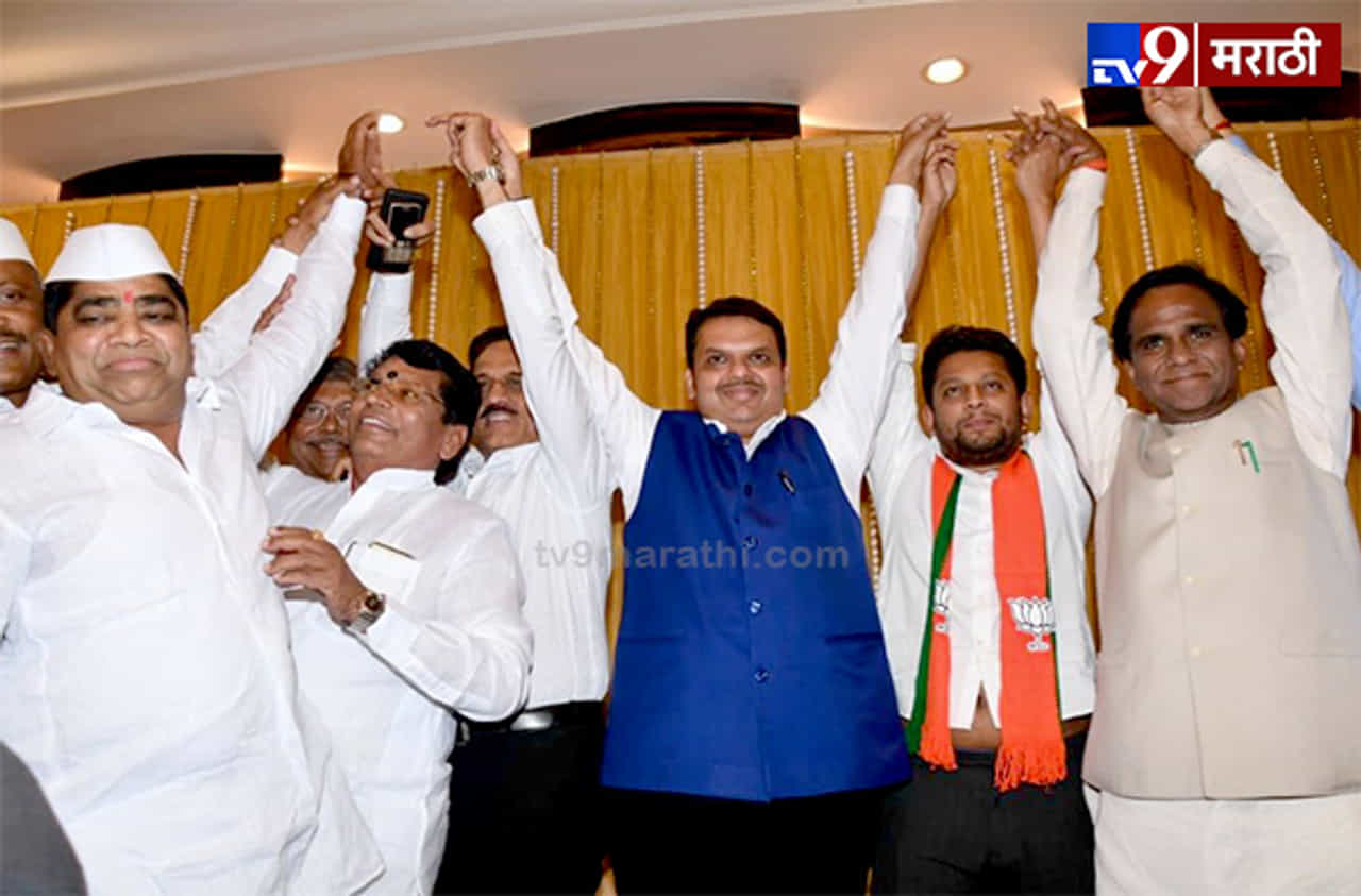 भाजपने फोडलेले चार पिता-पुत्र!