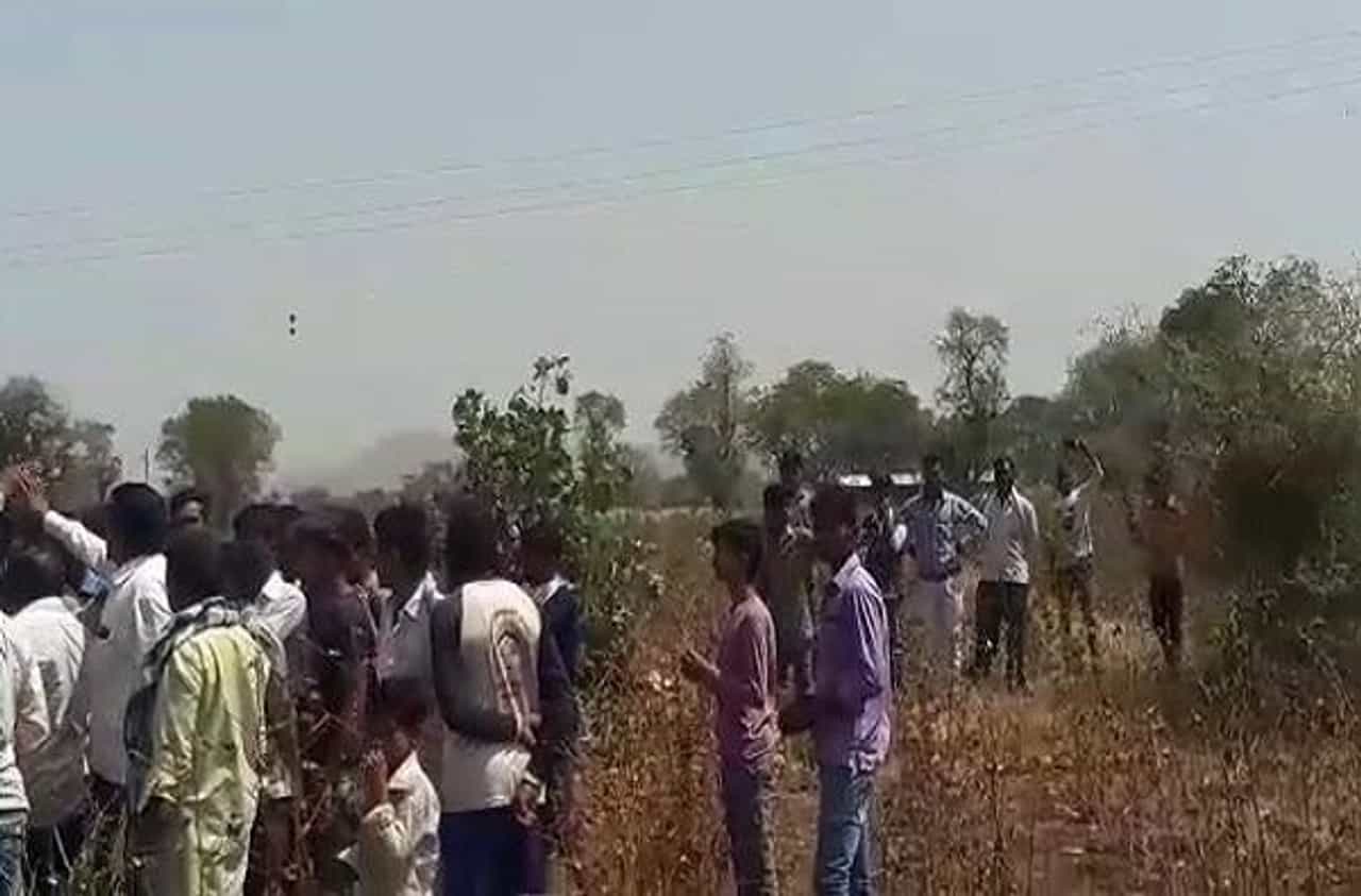 बुलडाण्यात अस्वलाचा धुमाकूळ, शेतकऱ्यावर हल्ला