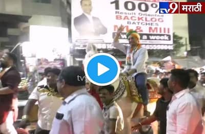 VIDEO : रिक्षा, रेल्वे, बैलगाडीनंतर पार्थ पवार आता घोड्यावर