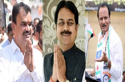 कट्टर विरोधक एकत्र, अजित पवार, हर्षवर्धन पाटील आणि दत्ता भरणे एकाच मंचावर