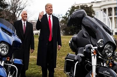 हार्ले डेविड्सनची किंमत वाढवल्यामुळे ट्रम्प भारतावर नाराज