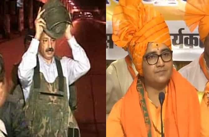 अतिरेक्यांनी शहीद हेमंत करकरेंना मारुन माझं सूतक संपवलं, साध्वी प्रज्ञा बरळली