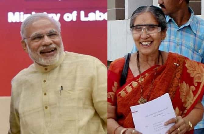पाच वर्षात नरेंद्र मोदींचं उत्पन्न दुप्पट, पत्नी जशोदाबेन यांची संपत्ती किती?