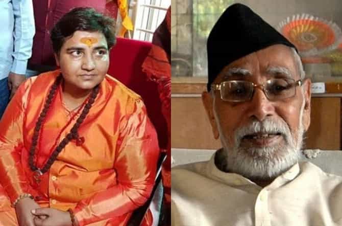 हेमंत करकरेंनी देशासाठी बलिदान दिलंय, साध्वी प्रज्ञासिंगने सांभाळून बोलावं : मा. गो. वैद्य