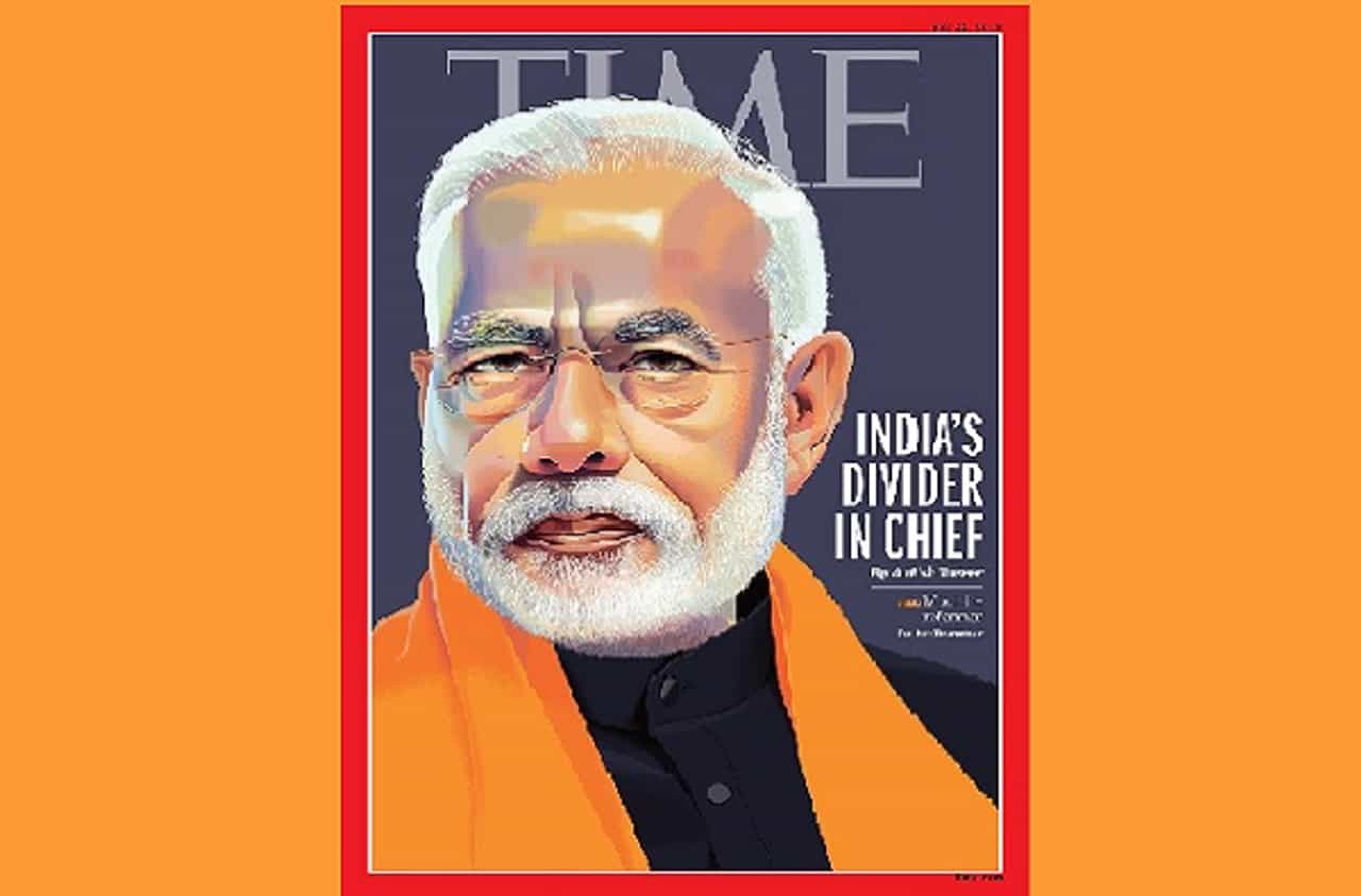 आधी Divider in Chief आता Modi Has United India, टाईमची कोलांटउडी!