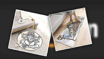 पायपुसनीवर गणपतीचा फोटो, अमेझॉनकडून हिंदू देवतांचा अपमान