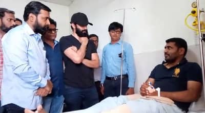 मनसे तुझ्या पाठीशी खंबीरपणे उभी आहे, अमित ठाकरे मनसैनिकाच्या भेटीला