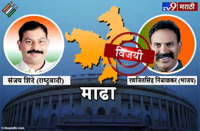 Madha Lok sabha result 2019 : माढा लोकसभा मतदारसंघ निकाल