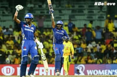 मुंबईकडून घरच्या मैदानात चेन्नईचा सलग 9 वर्ष पराभव, रोहित ब्रिगेड फायनलमध्ये