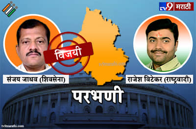 Parbhani Lok sabha result 2019 : परभणी लोकसभा मतदारसंघ निकाल
