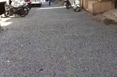 इंदापूर नगराध्यक्षांच्या मुलाच्या लग्नासाठी रातोरात रस्ता तयार