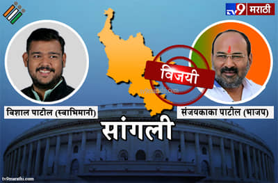 Sangli Lok sabha result 2019 : सांगली लोकसभा मतदारसंघ निकाल