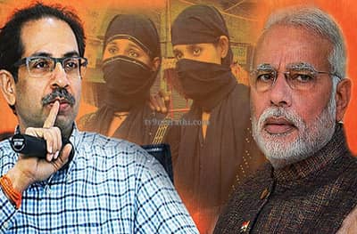 रावणाच्या लंकेत बुरखाबंदी, रामाच्या देशात कधी? शिवसेनेचा सवाल