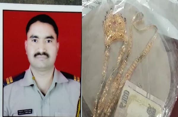 खराखुरा सिंघम, महिलेला स्वत:च्या बाईकवर बसवून दीड लाखाचे दागिने शोधले