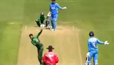 फलंदाजी करत असलेला धोनी स्वतःच बांगलादेशचीही फिल्डिंग लावतो तेव्हा...