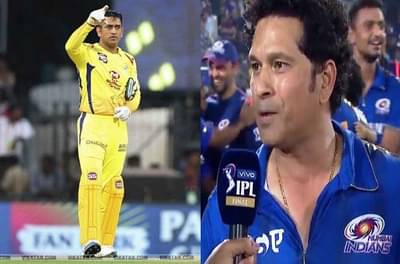 धोनीची विकेट आमच्यासाठी टर्निंग पॉईंट ठरली : सचिन तेंडुलकर