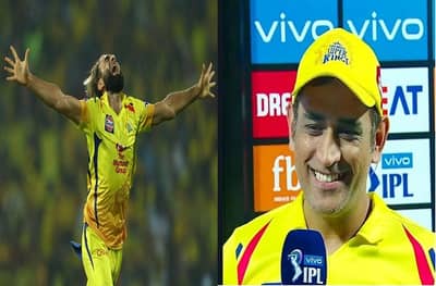 इम्रान ताहीरच्या बेभान सेलिब्रेशनवर धोनी म्हणतो...