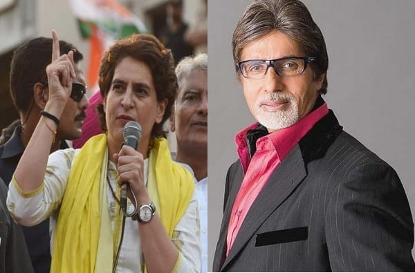 प्रियांकांनी बिग बींनाही निवडणुकीत ओढलं, 30 वर्षांपूर्वीची खुन्नस अजूनही मनात? प्रियांकांनी बिग बींनाही निवडणुकीत ओढलं, 30 वर्षांपूर्वीची खुन्नस अजूनही मनात?