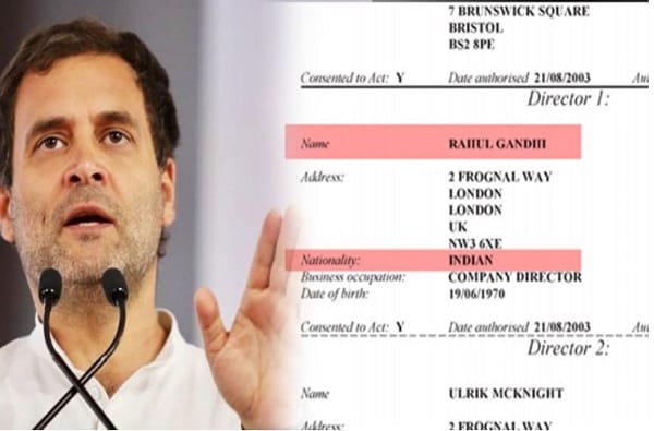 राहुल गांधी 'भारतीय'च, काँग्रेसचा पुरावा सादर राहुल गांधी 'भारतीय'च, काँग्रेसचा पुरावा सादर