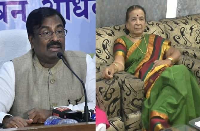 झाडं विदर्भात नको, मराठवाड्यात लावा, मुख्यमंत्र्यांच्या काकूंचा मुनगंटीवारांना घरचा आहेर