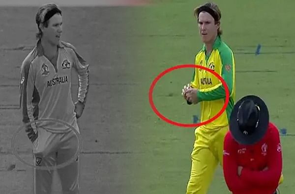 VIDEO : भारताविरोधात ऑस्ट्रेलियन खेळाडूकडून बॉल टॅम्परिंग?