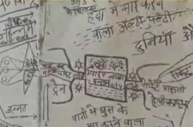 उरणमध्ये दहशतवादी मजकूर लिहिणाऱ्या तरुणाकडे 3 मोबाईल, मनोरुग्ण असल्याचा बनाव?